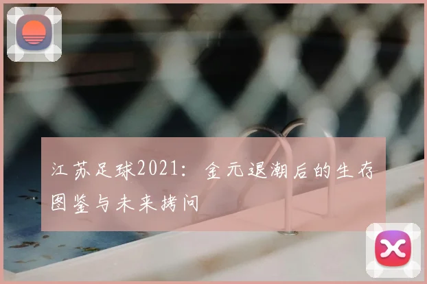 江苏足球2021：金元退潮后的生存图鉴与未来拷问